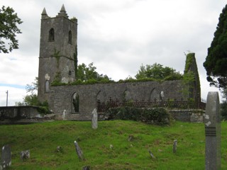 photo of Killowen's Church burial ground