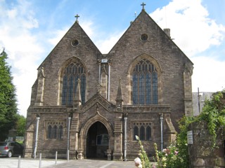 photo of St Marys Priory's Church burial ground