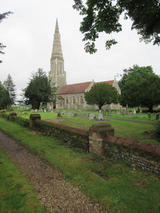 photo of St Andrew's Church burial ground