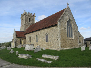 photo of St Mary's Church burial ground