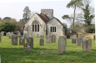 photo of St James' Church burial ground