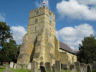 photo of All Saints' Church burial ground