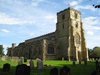 photo of St Dunstan's Church burial ground