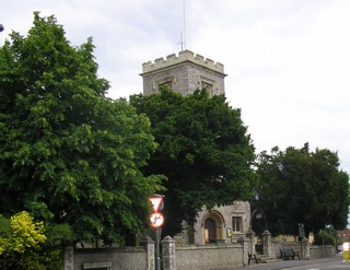 photo of St Peter's Church burial ground