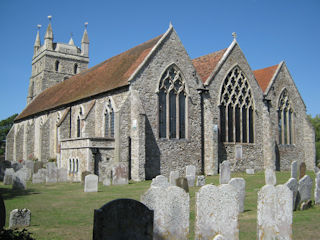 photo of St Nicholas' Church burial ground