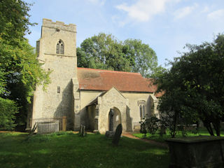 photo of St Peter's Church burial ground