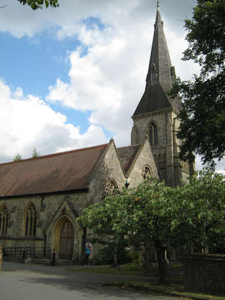 photo of St Mary's Church burial ground