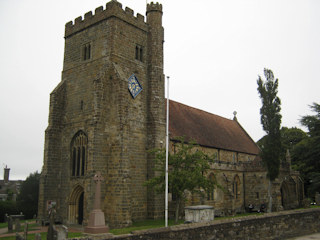 photo of St Mary's Church burial ground