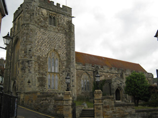 photo of St Clement's Church burial ground