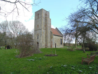 photo of St Mary's Church burial ground