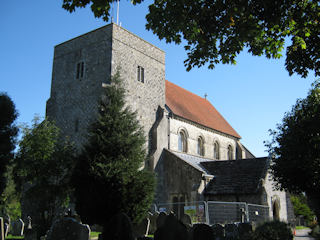 photo of St Andrew's Church burial ground