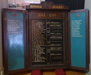 photo of Honour Board