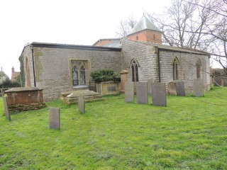 photo of Holy Trinity's Church burial ground