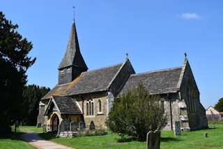 photo of St John the Baptist's Church burial ground