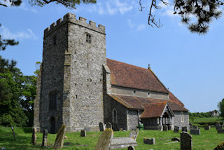 photo of St Andrew's Church burial ground