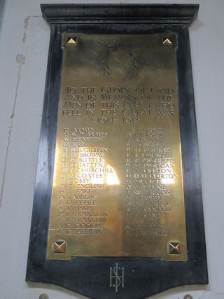 photo of St Stephen War Memorial