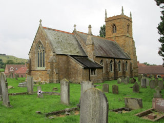 photo of St John the Baptist's Church burial ground