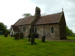 photo of St James of Compostella's Church burial ground