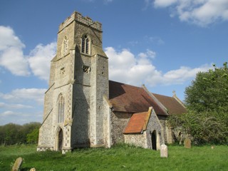 photo of St Andrew's Church burial ground