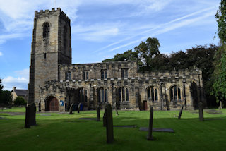 photo of All Saints' Church burial ground