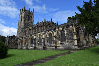 photo of St John the Baptist's Church burial ground