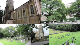 photo of Holy Trinity's Church burial ground