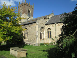 photo of All Saints' Church burial ground