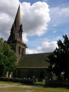 photo of St Barnabas' Church burial ground