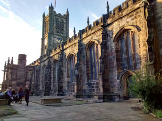 photo of Priory's Church burial ground