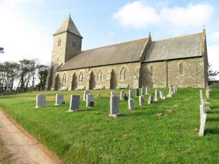 photo of Holy Trinity's Church burial ground