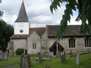 photo of St Nicolas' Church burial ground