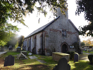 photo of St Meugan extension's Church burial ground