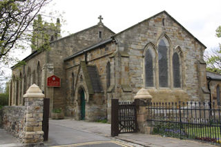 photo of Holy Trinity's Church burial ground