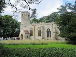 photo of St Nicholas' Church burial ground