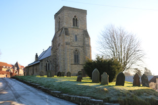 photo of All Saints' Church burial ground