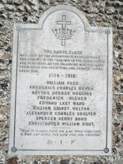 photo of All Saints War Memorial