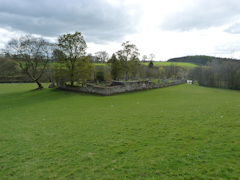 photo of Old Kilmadock's Church burial ground