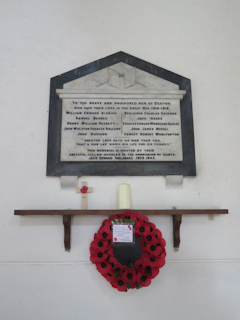 photo of St Mary the Virgin War Memorial