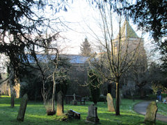 photo of All Saints' Church burial ground