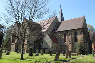 photo of St George the Martyr's Church burial ground