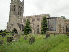 photo of St Andrew's Church burial ground