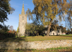 photo of All Saints' Church burial ground