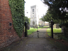 photo of St Luke's Church burial ground