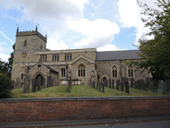 photo of St Peter's Church burial ground