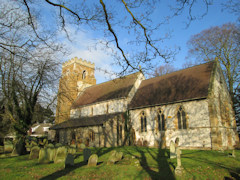 photo of St Mary's Church burial ground