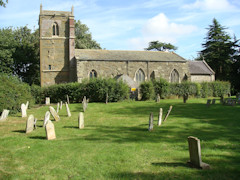 photo of All Saints' Church burial ground