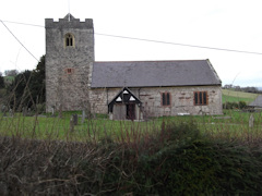 photo of St Mary and St Mwrog's Church burial ground