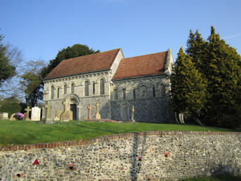 photo of St Nicholas' Church burial ground