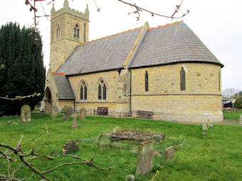 photo of St Nicholas' Church burial ground