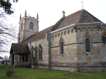 photo of St Nicholas' Church burial ground